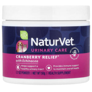 Cranberry Relief® с эхинацеей, для собак и кошек, 50 г (1,7 унции) — NaturVet
