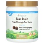 Tear Stain + лютеин, для собак и кошек, 120 мягких жевательных таблеток, 264 г (9,3 унции) — NaturVet