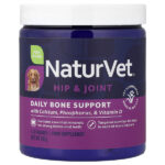 Daily Bone Support, добавка для поддержки костей бедренной кости и суставов, для собак, 453 г (1 фунт) — NaturVet
