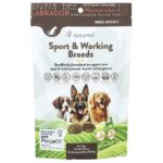 Sport & Working Breeds, For Dogs, Hickory Smoked Bacon, 50 Soft Chews, 8.8 oz (250 g) — NaturVet