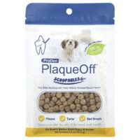ProDen PlaqueOff® Scoopables, для собак мелких и средних пород, бекон, копченый на дровах пекана, 157,5 г (5,5 унции) — ProDen
