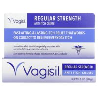 крем против зуда, обычной силы действия, 28 г (1 унция) — Vagisil