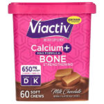Viactiv, Calcium + Bone Strength, Max Formula, со вкусом молочного шоколада, 60 жевательных таблеток