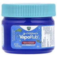 Children's VapoRub™, мазь, от кашля, для детей от 2 лет, 50 г (1,76 унции) — Vicks
