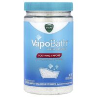 VapoBath™, кристаллы для ванн, успокаивающие пары, 425 г (15 унций) — Vicks