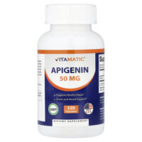 Апигенин, 50 мг, 120 капсул — Vitamatic