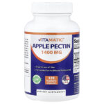 яблочный пектин, 120 вегетарианских капсул (700 мг в 1 капсуле) — Vitamatic