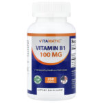 Витамин B1, 100 мг, 250 таблеток — Vitamatic