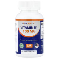 Витамин B1, 100 мг, 250 таблеток — Vitamatic