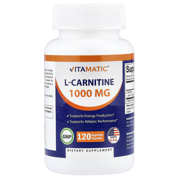 vmc47186_v_8.jpg L-карнитин, 120 растительных капсул (500 мг в 1 капсуле) — Vitamatic