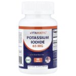 йодид калия, 60 таблеток (32,5 мг в 1 таблетке) — Vitamatic