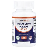 йодид калия, 60 таблеток (32,5 мг в 1 таблетке) — Vitamatic