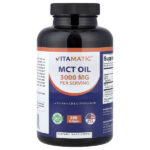 Масло MCT, 180 капсул (1000 мг в каждой капсуле) — Vitamatic