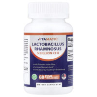 Lactobacillus rhamnosus, 60 капсул с гипромеллозой DRcaps® — Vitamatic