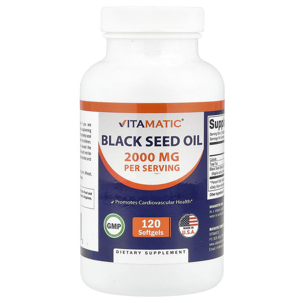 vmc47389_v_8.jpg Масло черного тмина, 120 капсул (1000 мг в каждой капсуле) — Vitamatic