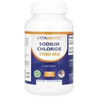 Хлорид натрия, 1000 мг, 365 таблеток — Vitamatic