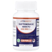 наттокиназа, 120 DRcaps® (100 мг в 1 капсуле) — Vitamatic