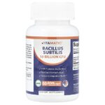 Bacillus Subtilis, 60 капсул с гипромеллозой DRcaps® — Vitamatic
