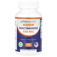 Ниацинамид, 500 мг, 240 таблеток — Vitamatic