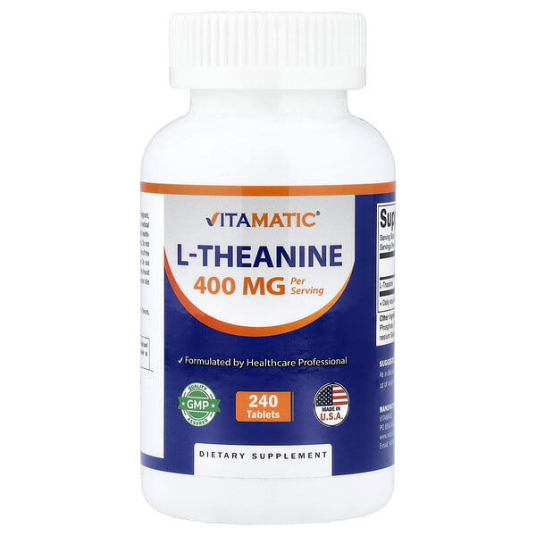 vmc47449_v_24.jpg L-теанин, 240 таблеток (200 мг в 1 таблетке) — Vitamatic