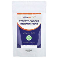 термофильный стрептококк (Streptococcus thermophilus), 100 г (3,5 унции) — Vitamatic