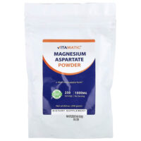 аспартат магния в порошке, 250 г (8,8 унции) — Vitamatic