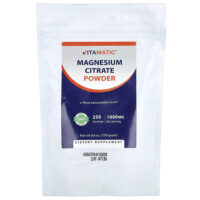 цитрат магния в порошке, 250 г (8,8 унции) — Vitamatic