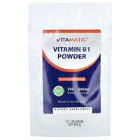 витамин B1 в порошке, без добавок, 100 г (3,5 унции) — Vitamatic