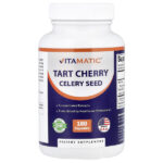 семена вишни и сельдерея, 180 капсул — Vitamatic