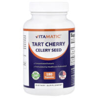 семена вишни и сельдерея, 180 капсул — Vitamatic