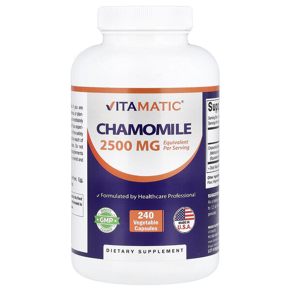 vmc47566_v_8.jpg ромашка, 2500 мг, 240 растительных капсул — Vitamatic