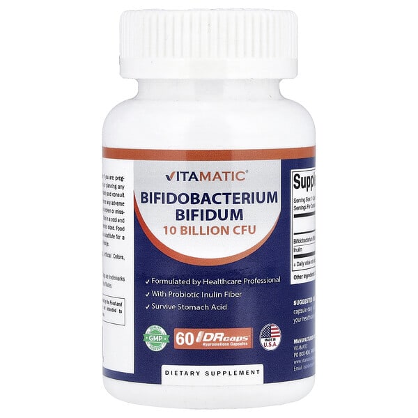 vmc47583_v_8.jpg бифидобактерии бифидум (Bifidobacterium bifidum), 60 капсул DRcaps® из гипромеллозы — Vitamatic