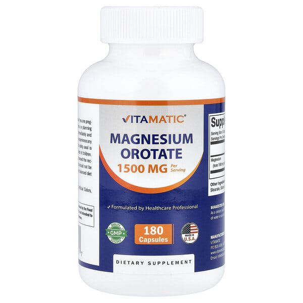 vmc47620_v_8.jpg оротат магния, 180 капсул (500 мг в 1 капсуле) — Vitamatic