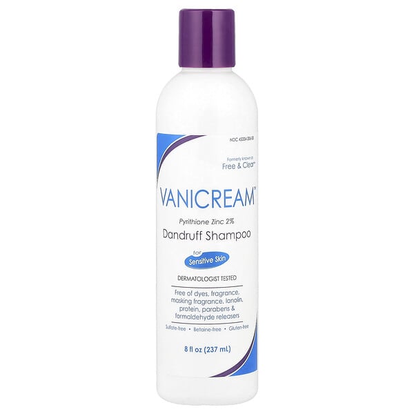 vnc20608_v_32.jpg Dandruff Shampoo, For Sensitive Skin, 8 fl oz (237 ml) — Vanicream