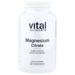 цитрат магния, 200 веганских капсул (150 мг в 1 капсуле) — Vital Nutrients