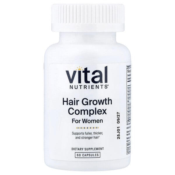 vnu00037_v_8.jpg комплекс для роста волос для женщин, 60 капсул — Vital Nutrients