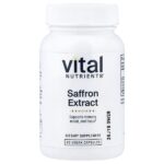 экстракт шафрана, 60 веганских капсул (15 мг в 1 капсуле) — Vital Nutrients