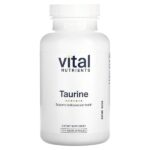 таурин, 120 веганских капсул (1000 мг в 1 капсуле) — Vital Nutrients