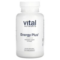 Energy Plus, 120 веганских капсул — Vital Nutrients