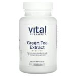 экстракт зеленого чая, 120 веганских капсул (275 мг в 1 капсуле) — Vital Nutrients
