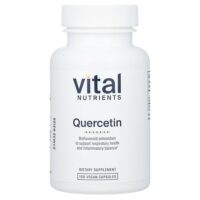 кверцетин, 100 веганских капсул (250 мг в 1 капсуле) — Vital Nutrients