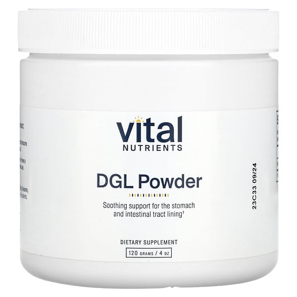 vnu24811_v_8.jpg DGL, порошок, 120 г (4 унции) — Vital Nutrients