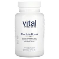 Родиола розовая, 120 веганских капсул (200 мг на капсулу) — Vital Nutrients