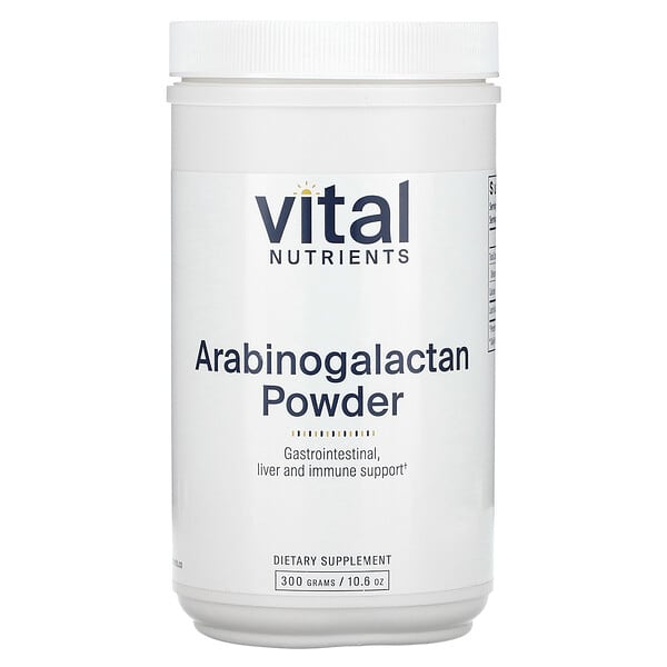 vnu26011_v_8.jpg арабиногалактан в порошке, 300 г (10,6 унции) — Vital Nutrients