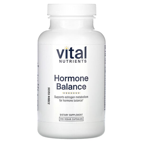 vnu26611_v_8.jpg Hormone Balance, гормональный баланс, 120 веганских капсул — Vital Nutrients