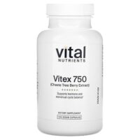 Vitex 750, 750 мг, 120 веганских капсул — Vital Nutrients