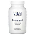 ресвератрол, 60 веганских капсул — Vital Nutrients