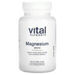 цитрат магния, 100 веганских капсул (150 мг в 1 капсуле) — Vital Nutrients