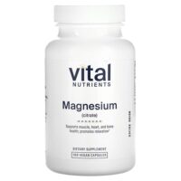 цитрат магния, 100 веганских капсул (150 мг в 1 капсуле) — Vital Nutrients