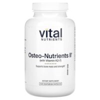 Osteo-Nutrients II с витамином K2-7, 240 вегетарианских капсул — Vital Nutrients